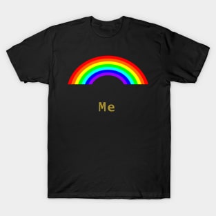 Gold Me Rainbow of Positivity T-Shirt